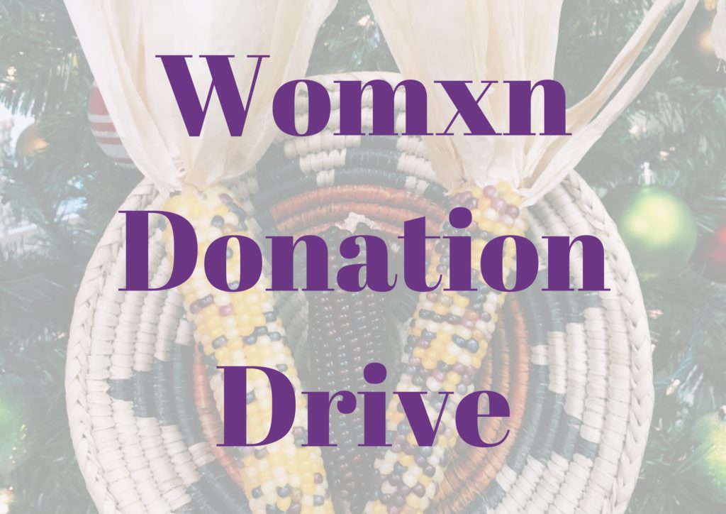 Womxn Donation Drive