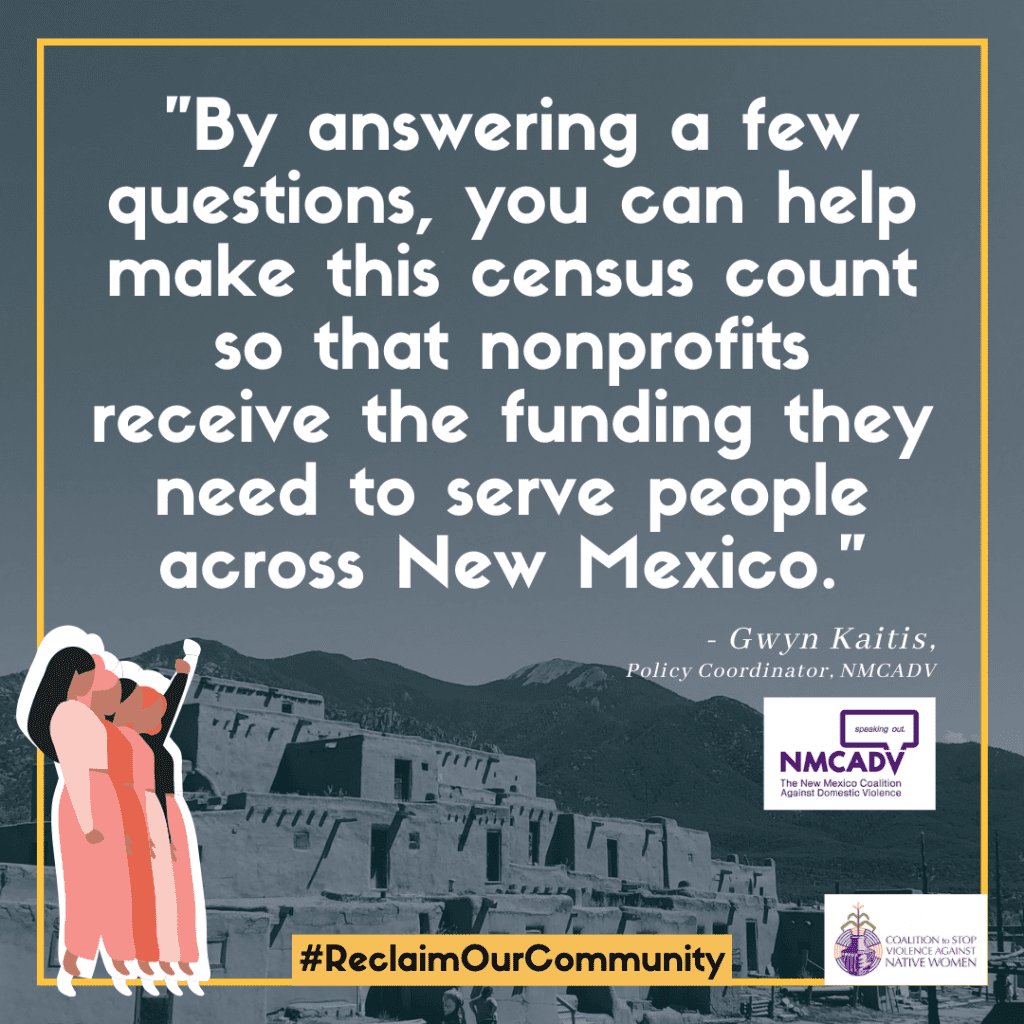 By answering a few questions, you can help make this census count so that nonprofits receive the funding they need to serve people across New Mexico.